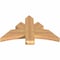 Ekena Millwork Alberta Smooth Timber Gable Bracket, Western Red Cedar, 36"W x 21"H x 3 1/2"D x 5 1/2"F, 14/12 Pitch GBW036X21X0406ALB00SWR - alternate 5